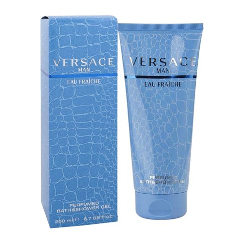 versace man eau fraiche perfumed bath & shower gel